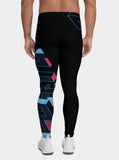 "SPACE MAN" (Men's Leggings)