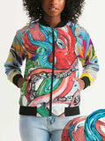 "TENTACLE COCKTAIL" Bomber Jacket (Women)