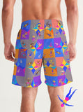 "ILLUMINATING WAVES" Swim Trunk (Men)